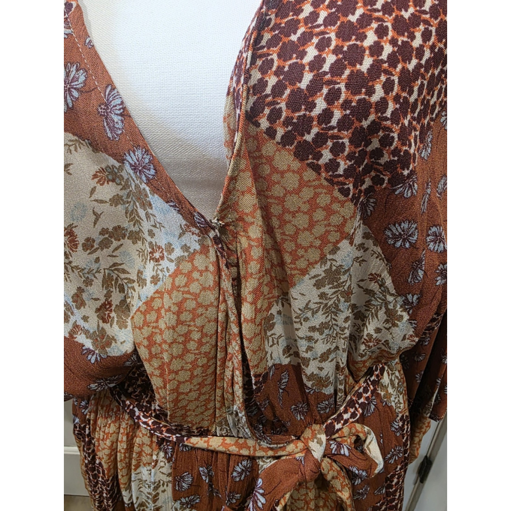 Patchwork Maxi Dress - Picture 6 of 9